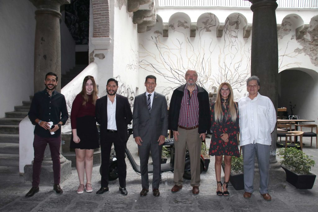 Visita de Juan Carlos Gutiérrez Madrigal, embajador de Nicaragua en México